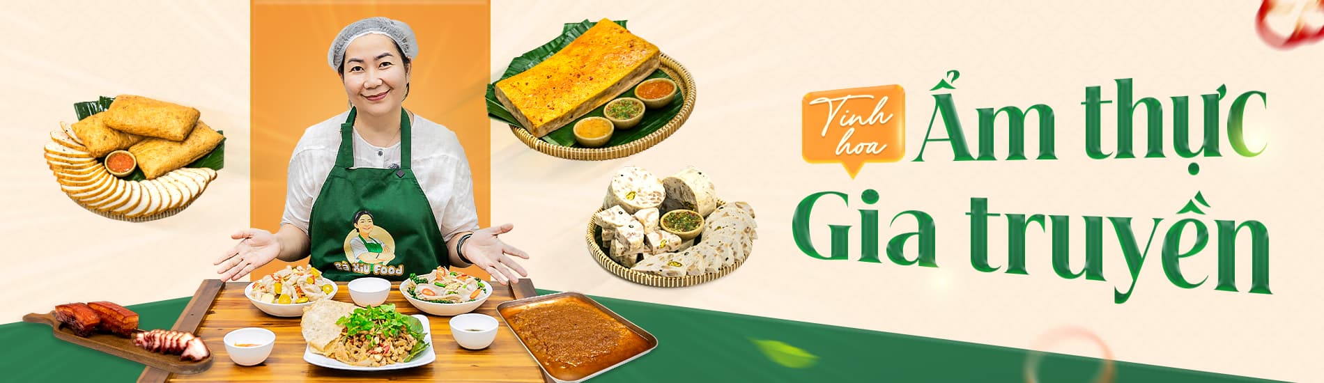 Bà Xíu Food và các sản phẩm gia truyền