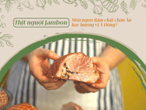 Bài viết mỹ vị jambon